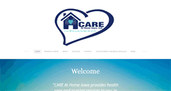 Desktop Screenshot of careathomeiowa.us